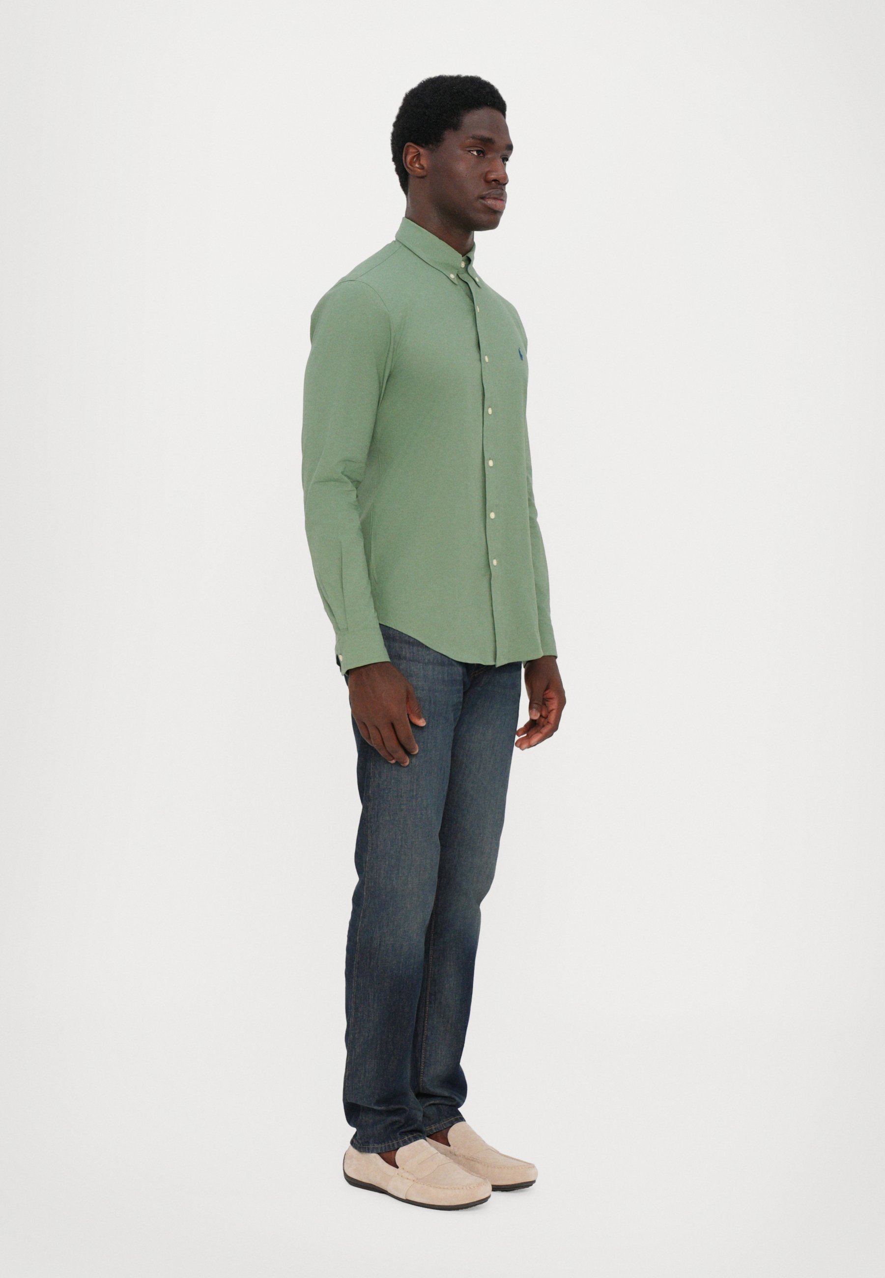 Polo Ralph Lauren SLIM FIT STRETCH POPLIN SHIRT - Košile - black