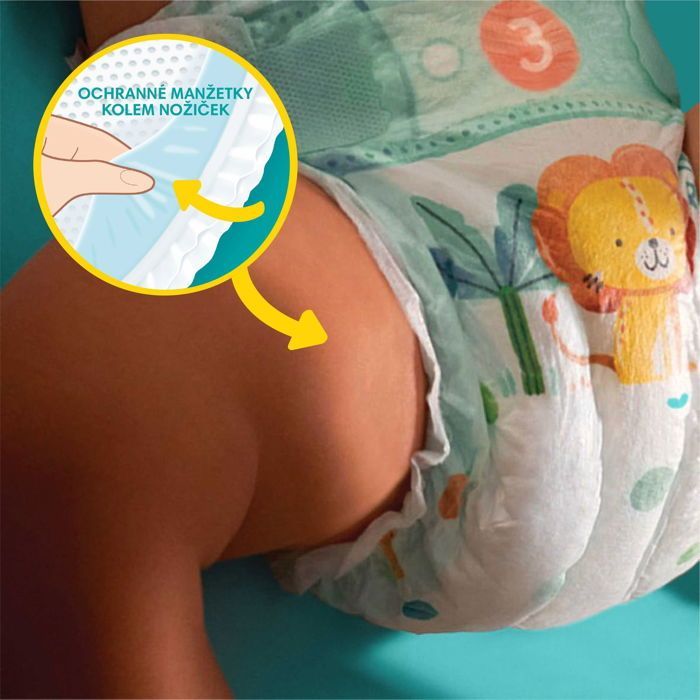 PAMPERS Active Baby taille 6 (96 pièces) - paquet mensuel