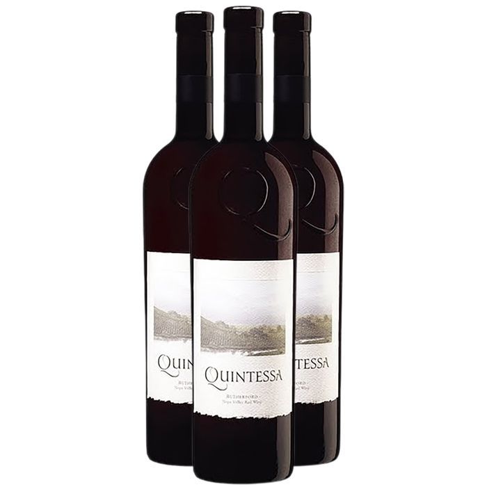 Quintessa Napa Valley MEZZA BOTTIGLIA 2019 - Vino rosso dagli Stati Uniti (3x37,5cl)