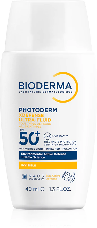 Bioderma Photoderm XDefense neviditeľný ochranný fluid SPF 50+
