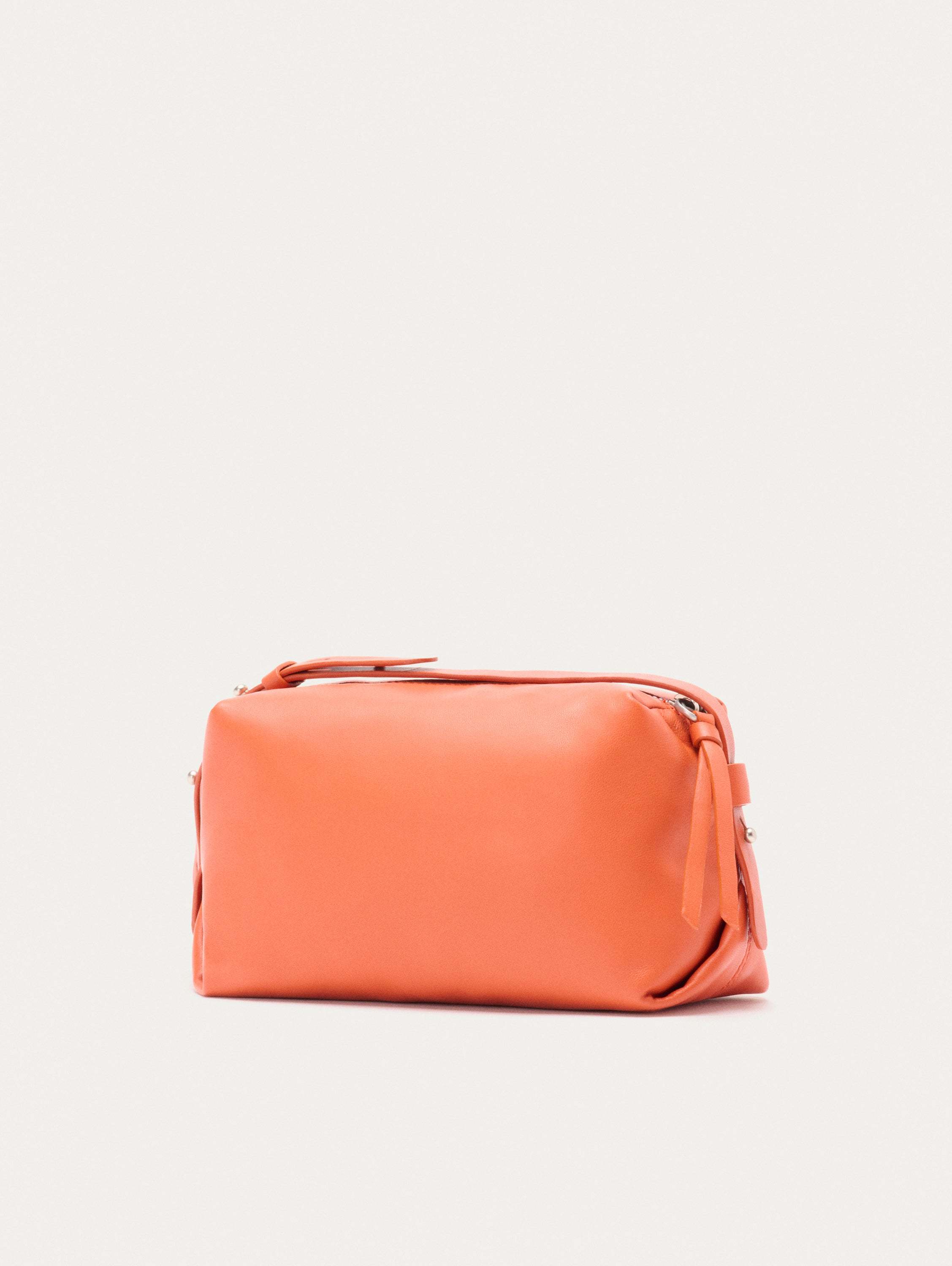 BANDOLERA PIEL HALL NARANJA