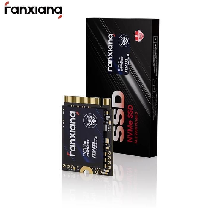 Fanxiang S700 Disque Dur SSD 1 To M2 2230 NVMe PCIe4.0 Pour Steam Deck