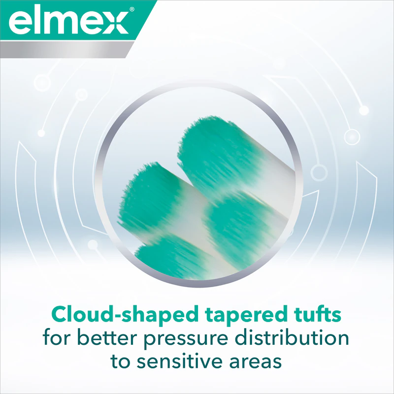 Escova de dentes Elmex Sensitive Expert Precision ultra macia