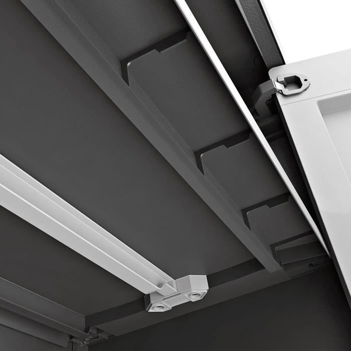 Armario de servicio - KETER - TITAN - 44 x 80 x 182 cm - Gris