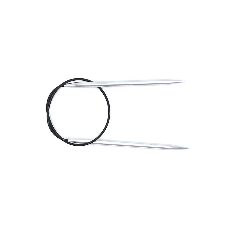 Aiguille circulaire 40 cm 4,5 mm aluminium argent