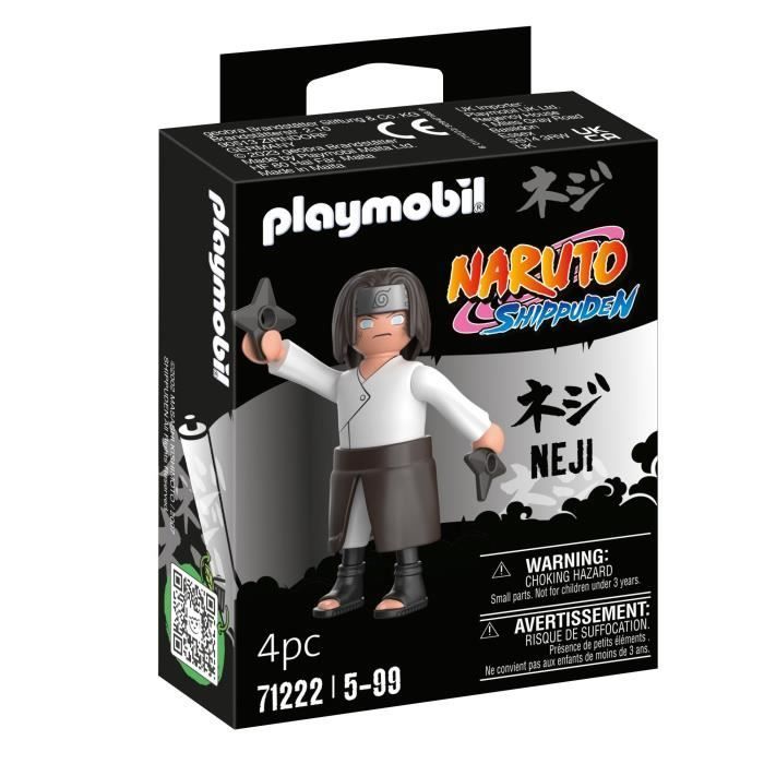 PLAYMOBIL 71222 Neji - Naruto Shippuden - Ages 5+