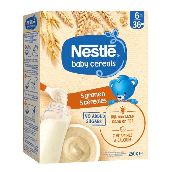 Nestlé dječje žitarice 5 žitarica<br>250 g