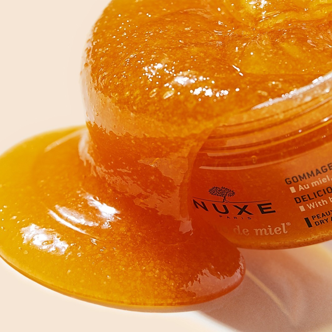 NUXE Rêve de miel® výživný telový peeling - 175 ml