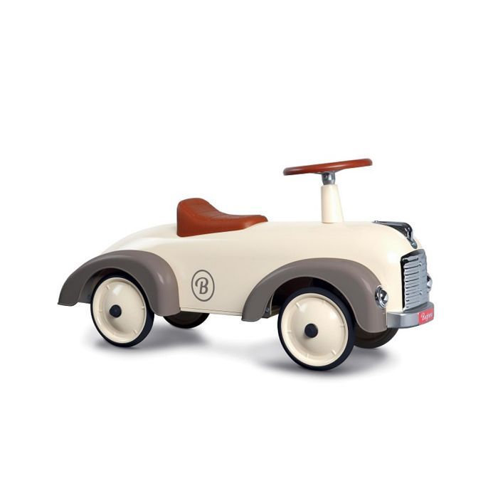 Andador para bebé - BAGHERA - Speedster Silk Grey - Metal - Ruedas de goma silenciosas - 4 ruedas