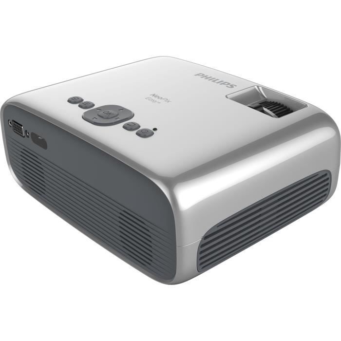 PHILIPS NEOPIX EASY+ Full HD 1080p Projector - 2600 LED Lumens - WiFi - Bluetooth - Built-in Speakers - 80