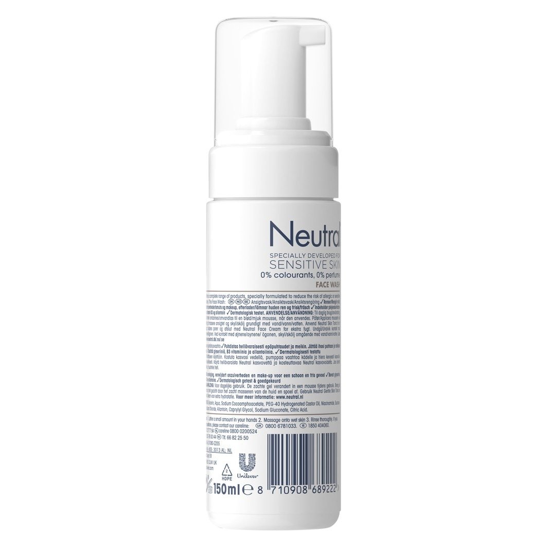 Neutrálny čistiaci gél na tvár - 150 ml
