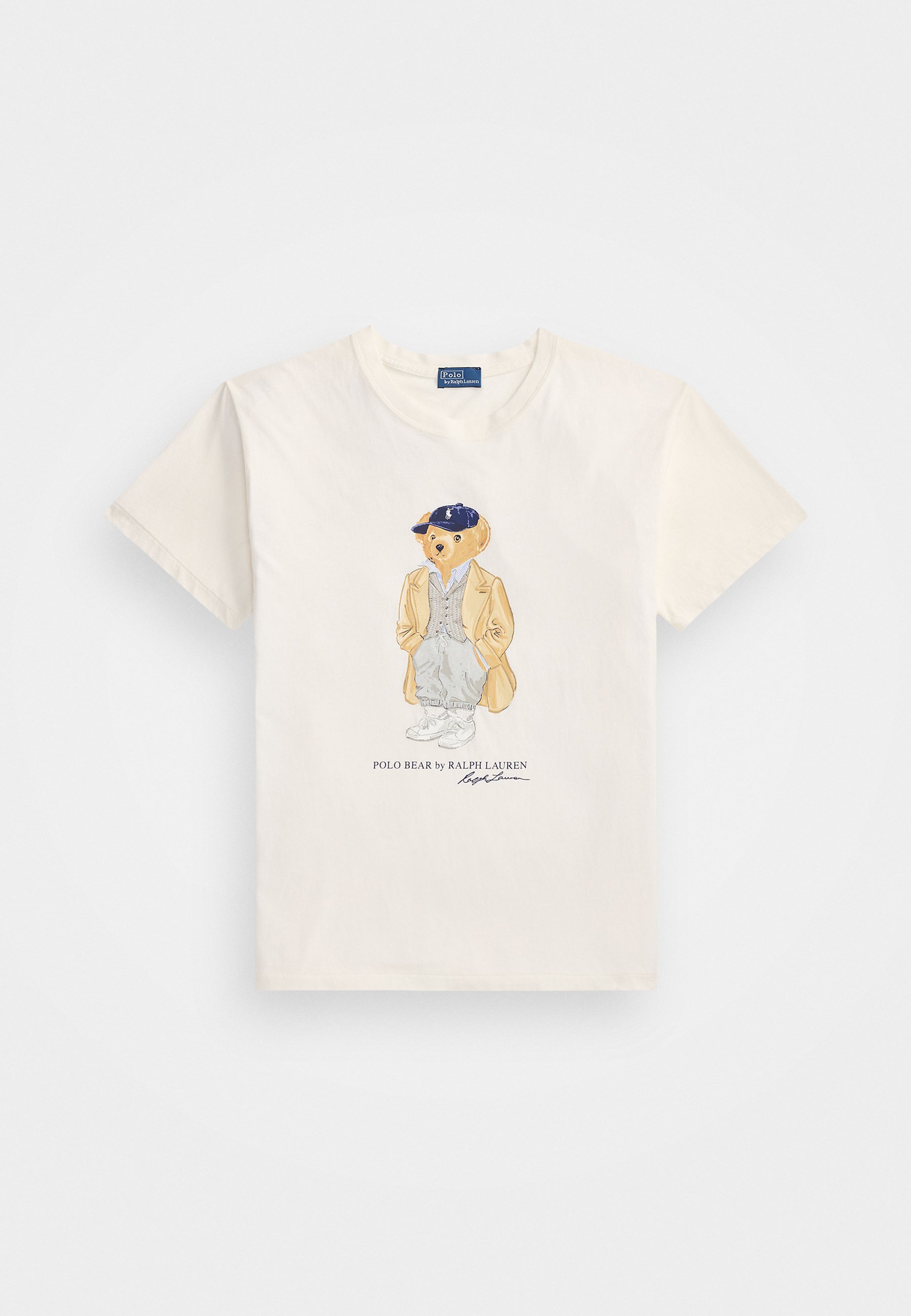 Polo Ralph Lauren POLO BEAR KATOENEN JERSEY T-shirt - T-shirt met print - nevis