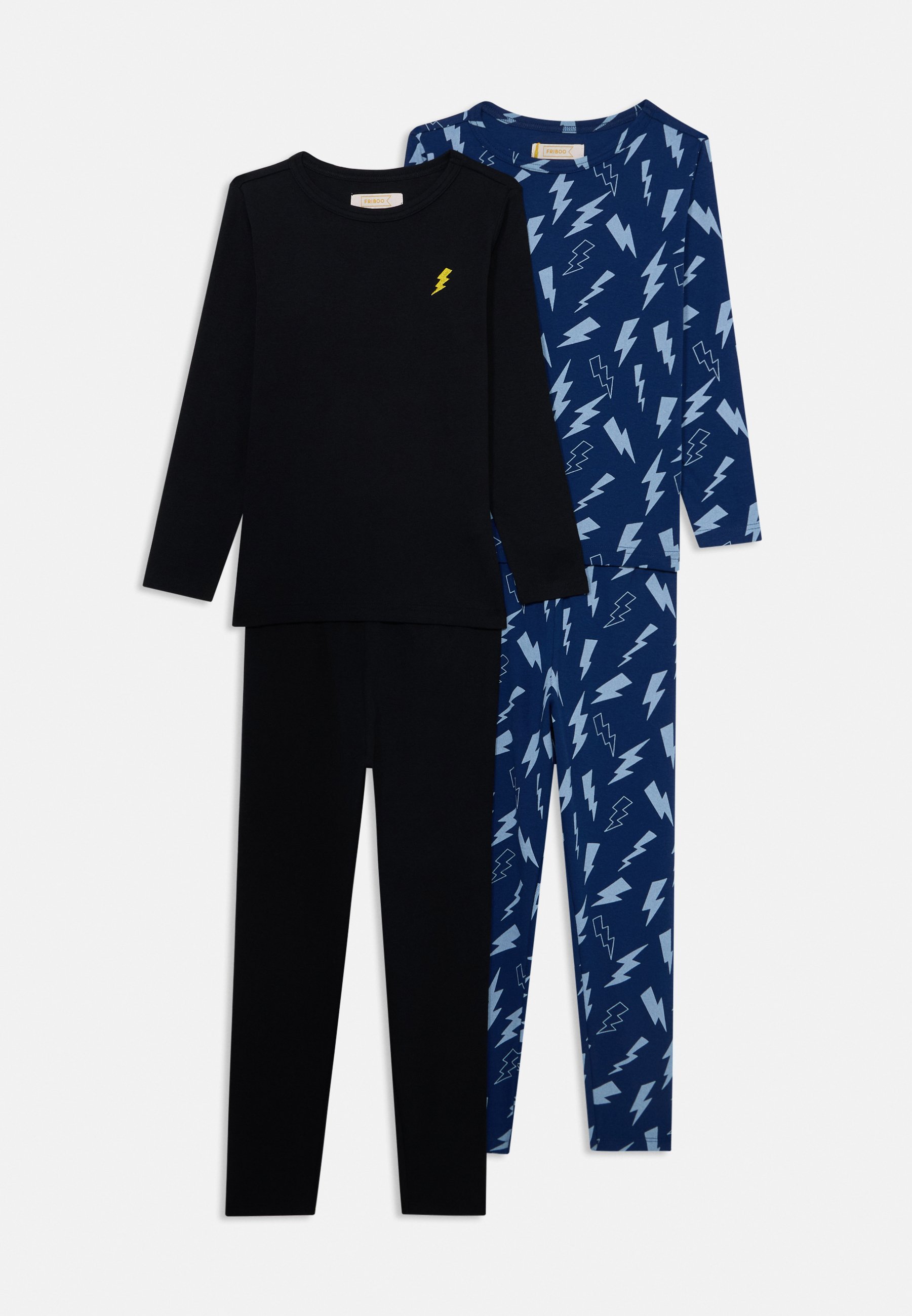 Friboo LANGE PYJAMA SET VAN 2 - Pyjamaset - donkerblauw