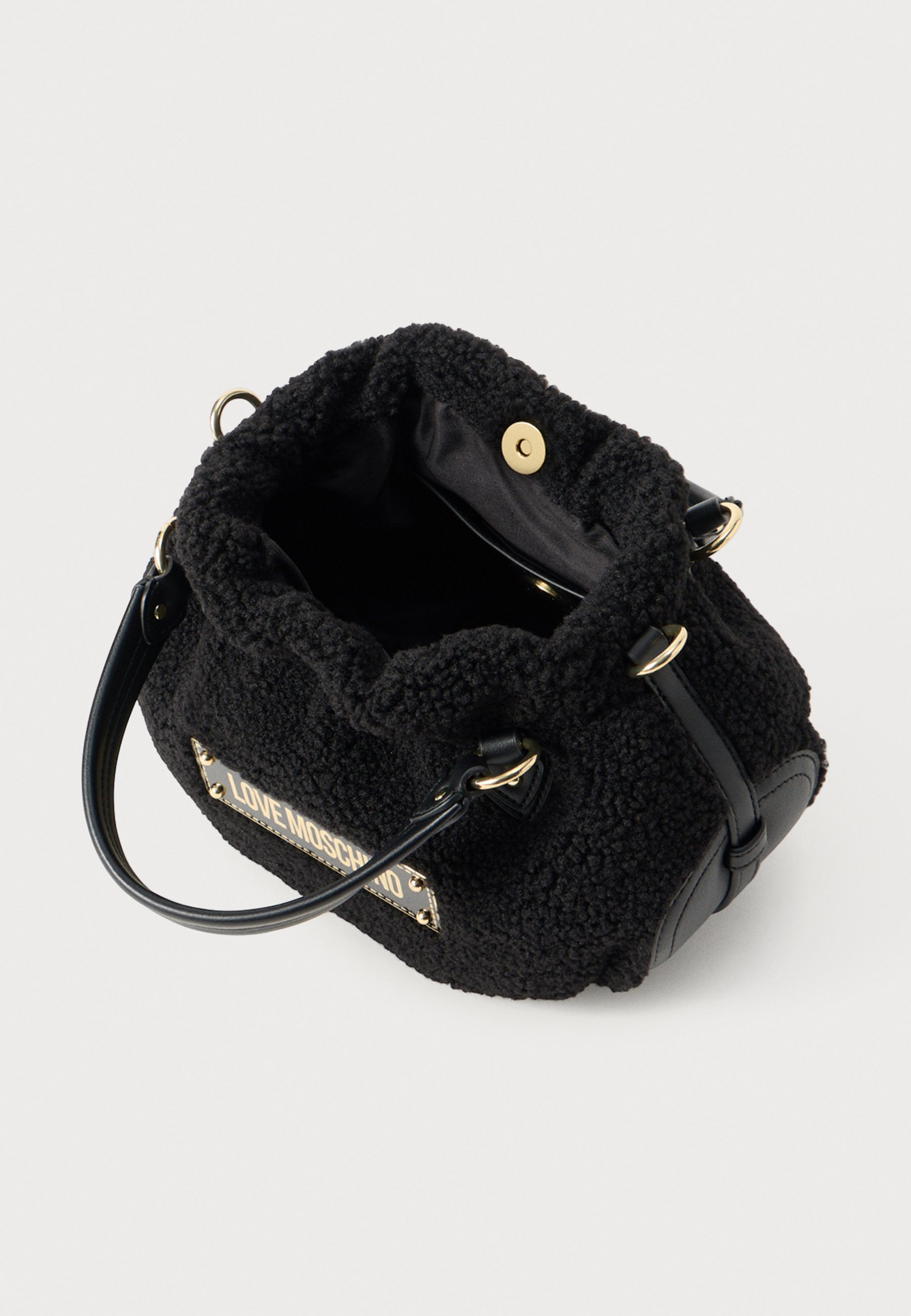 Love Moschino POODLE - Handtasche - schwarz