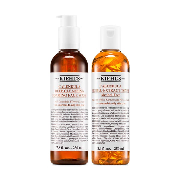 Sæt Calendula Cleanser & Toner Duo| 1UD