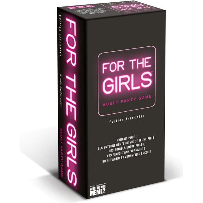 What Do You Meme For The Girls? - Party Game - Megableu - Ages 18+