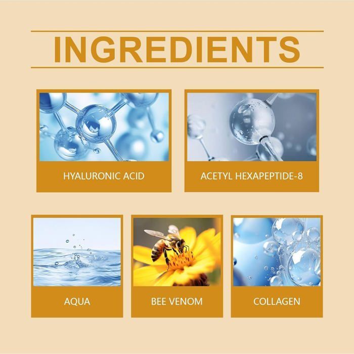 Crema Botox con Veneno de Abeja - Antiarrugas y Reafirmante, Hidratante, Crema Antiedad con Veneno de Abeja, Crema Hidratante
