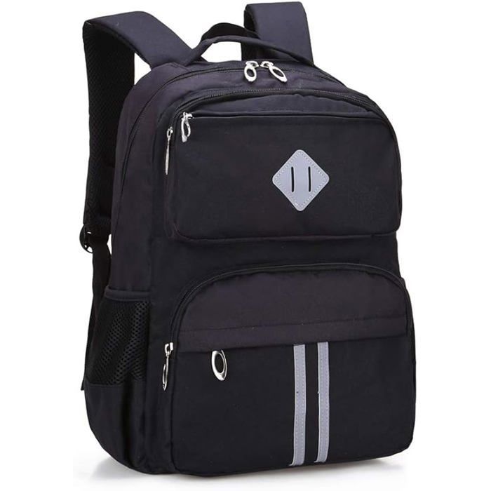 Sac D'école Garçon Cartables Scolaires Fille,Multi-poches Scolaire Sac avec Sesign Réfléchissant,Étanche Sacs d'école pour Enfants