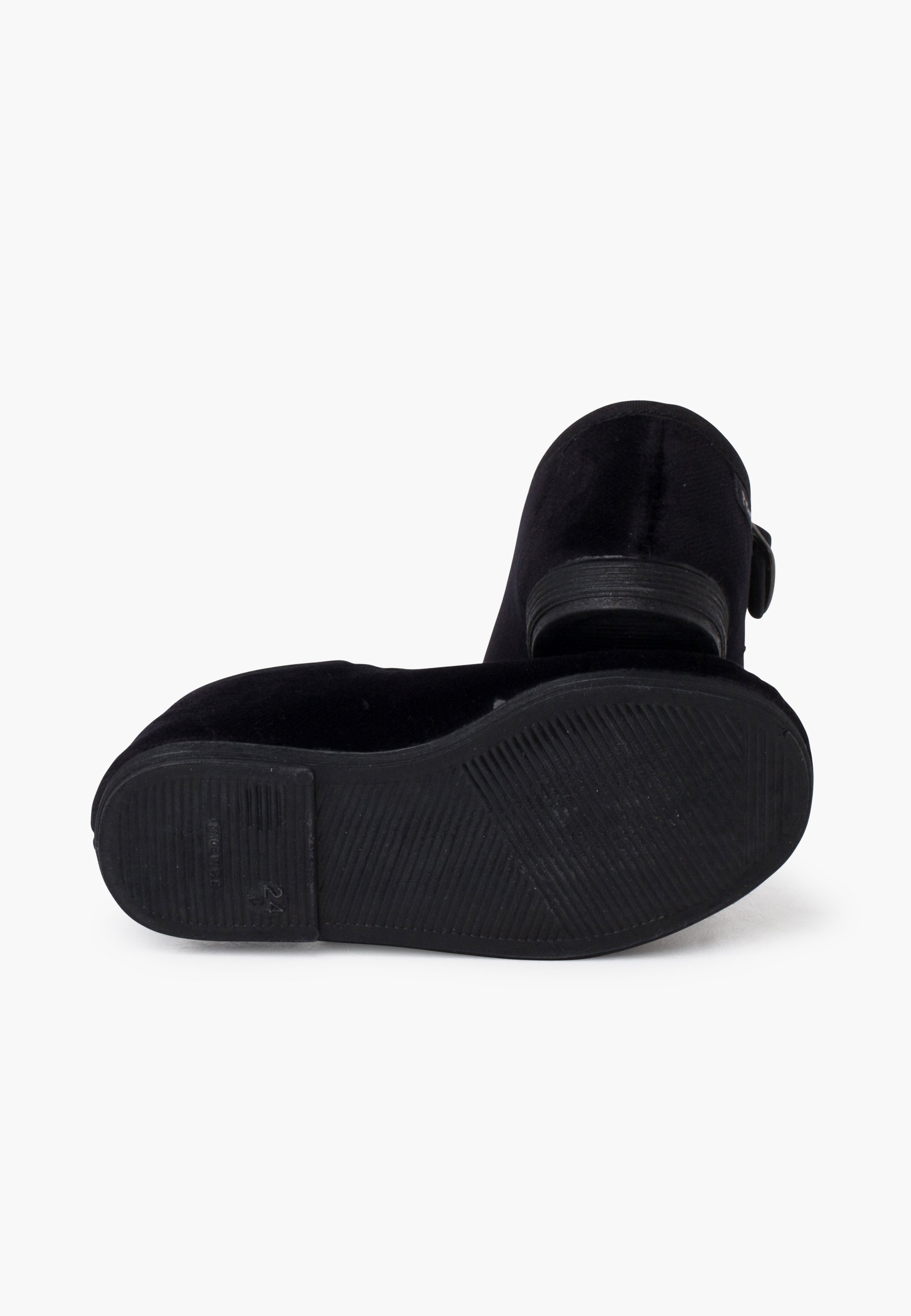 Pisamonas kūdikiams skirti bateliai – juodi