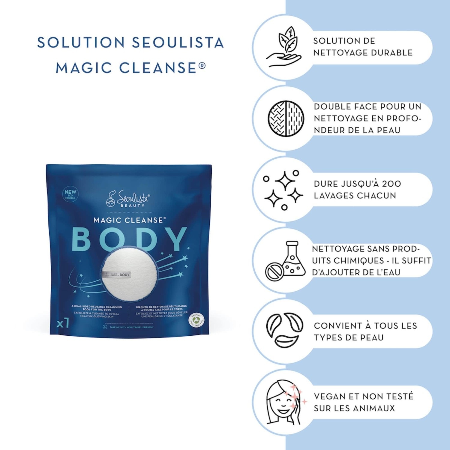 seoulista beauty Magic Cleanse Body Single