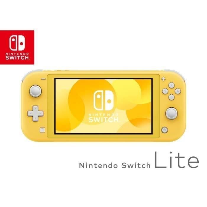 Console NINTENDO Switch Lite 32 Go - Jaune - Reconditionné - Très bon état
