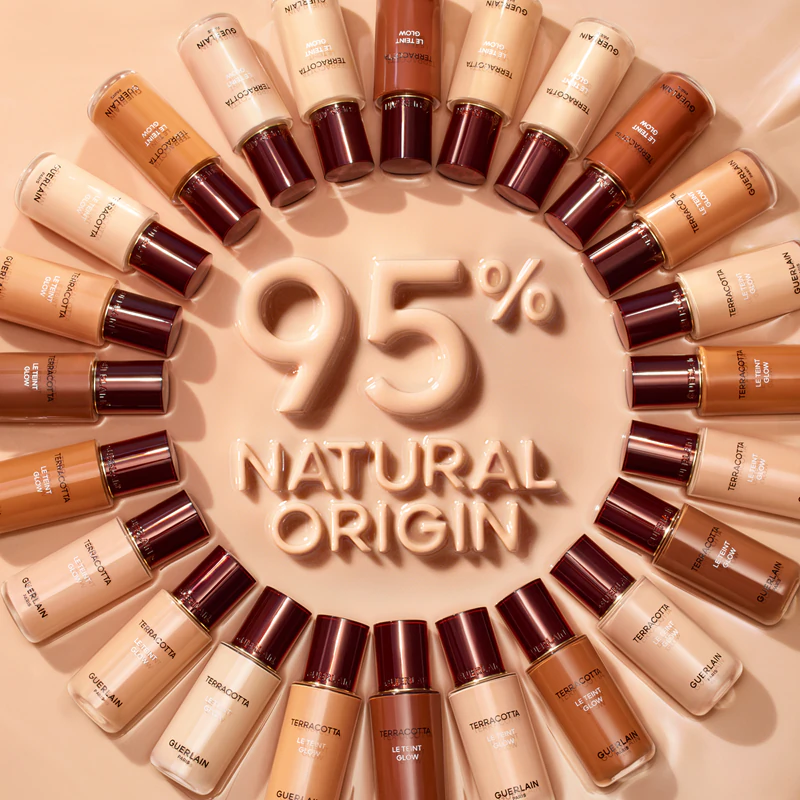 Освітлюючий рідкий тональний крем GUERLAIN Terracotta Le Teint Glow для природного вигляду