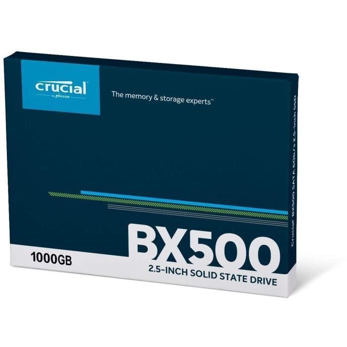 CRUCIAL - SSD interno - BX500 - 1 TB - 2,5