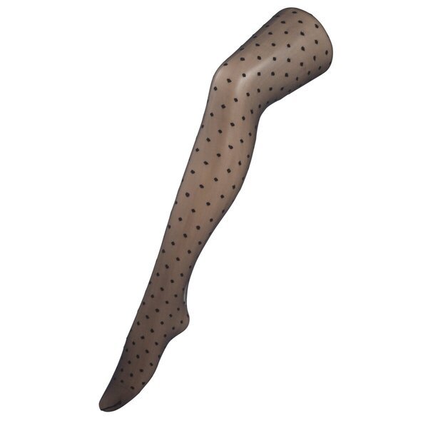 Kruidvat Dots Gloss 30 Den točkaste tajice<br>crne, veličina 38-40