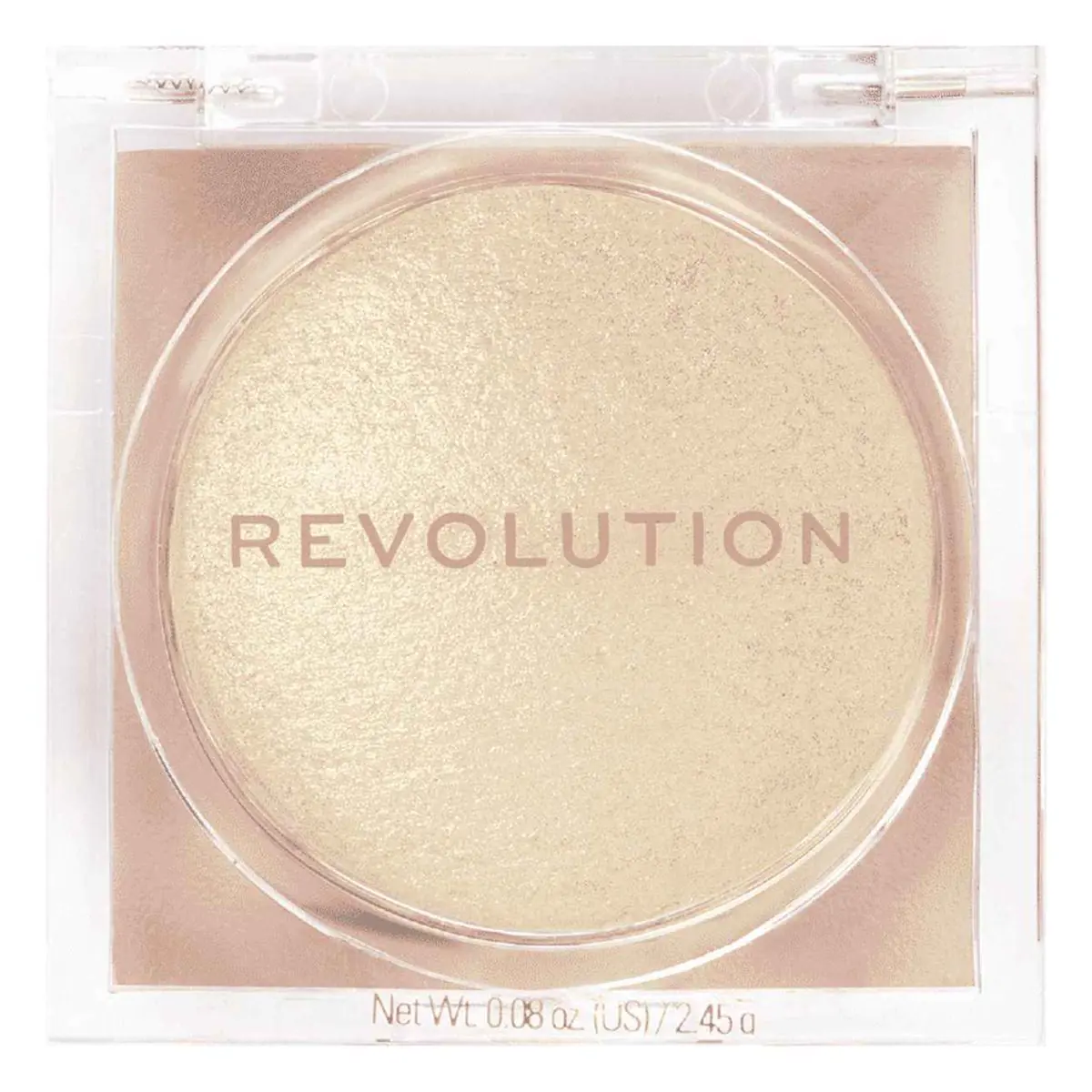 MAKEUP REVOLUTION Beam Bright Highlighter Rozświetlacz Golden Gal 2,5g
