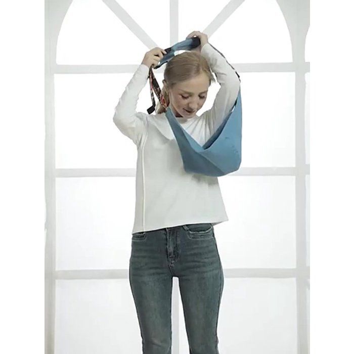Portabebés - Portabebés tipo fular - Portabebés ergonómico ajustable para bebés y niños pequeños - desde recién nacidos hasta bebés