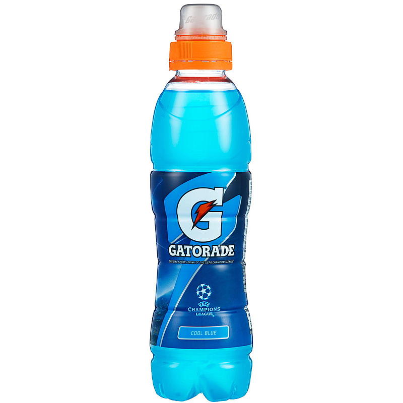 Ringnes Gatorade 0,50 l, Kul blå