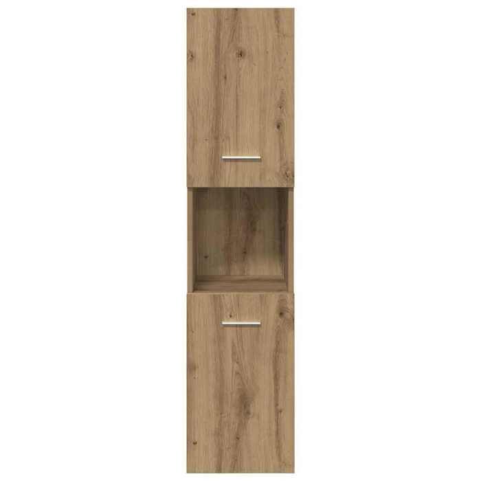 Bonne qualité - Armoire de rangement Armoire de salle de bain et WC - BONNIE - suspendue chêne artisanal 30x30x130cm DECO M1264011