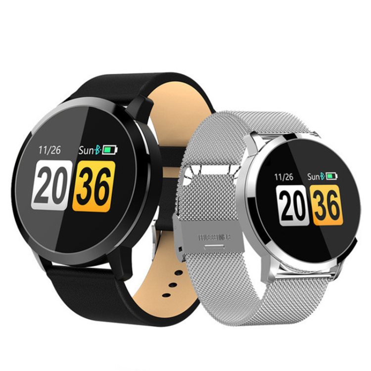 Q8 Smart Watch Oled Color Screen Pedometer Heart Rate Sleep Monitoring Call Reminder Smartwatch Women Fashion Fitness Tracke