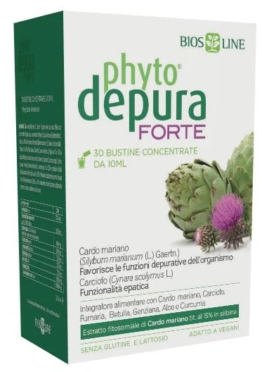 BIOS LINE Phytodepura Forte concentraat 30 zakjes glutenvrij