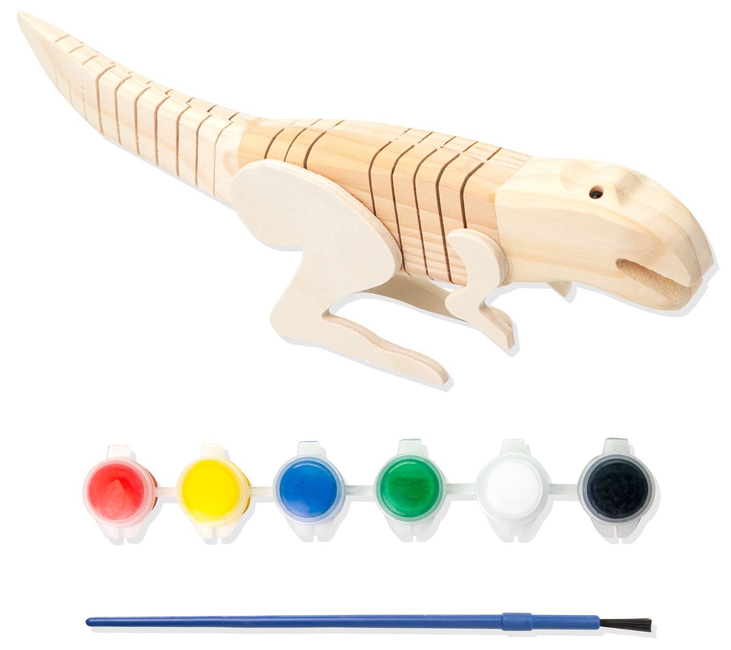 Medinis dinozauras, kurį galima dažyti Dovanos vaikams
