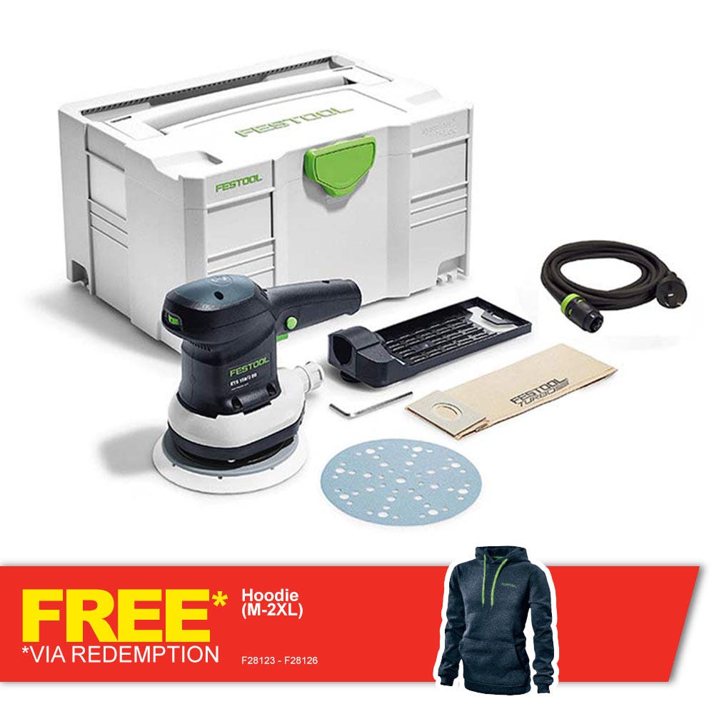 Lixadeira excêntrica FESTOOL ETS 150 mm 3 mm Skin 576076
