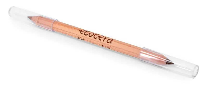 Ecocera Dwustronna kredka do brwi Sepia