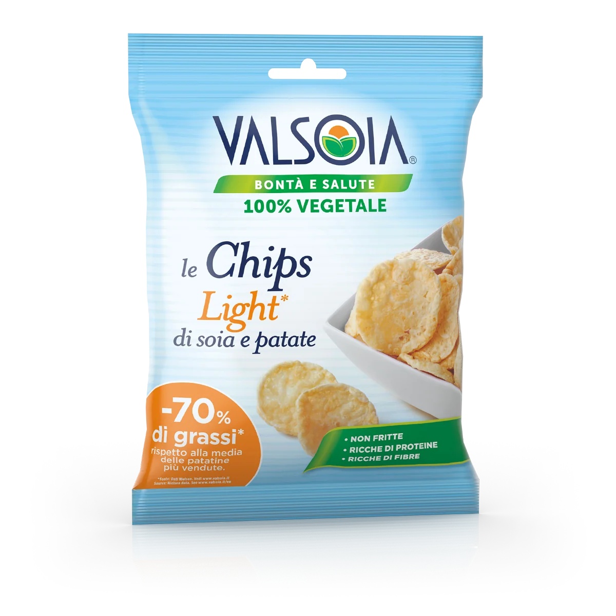 VALSOIA Valsoia Le Chips Light 25g Knuspriger Snack
