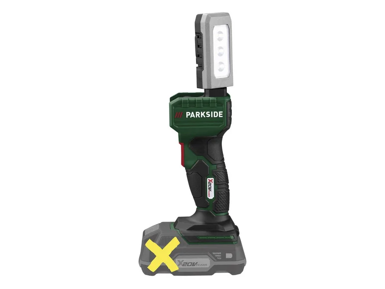PARKSIDE® LED trådløs lommelykt PLHLA 20-Li A1 / PLHLA 20-Li C1, 20 V