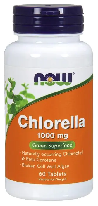 Now Foods Chlorella 1000 mg Organic, Tabletki