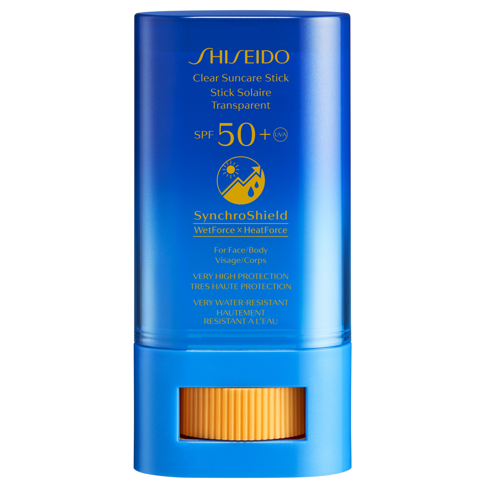 Stick transparent pentru protecție solară SPF50+ 20 g - Shiseido