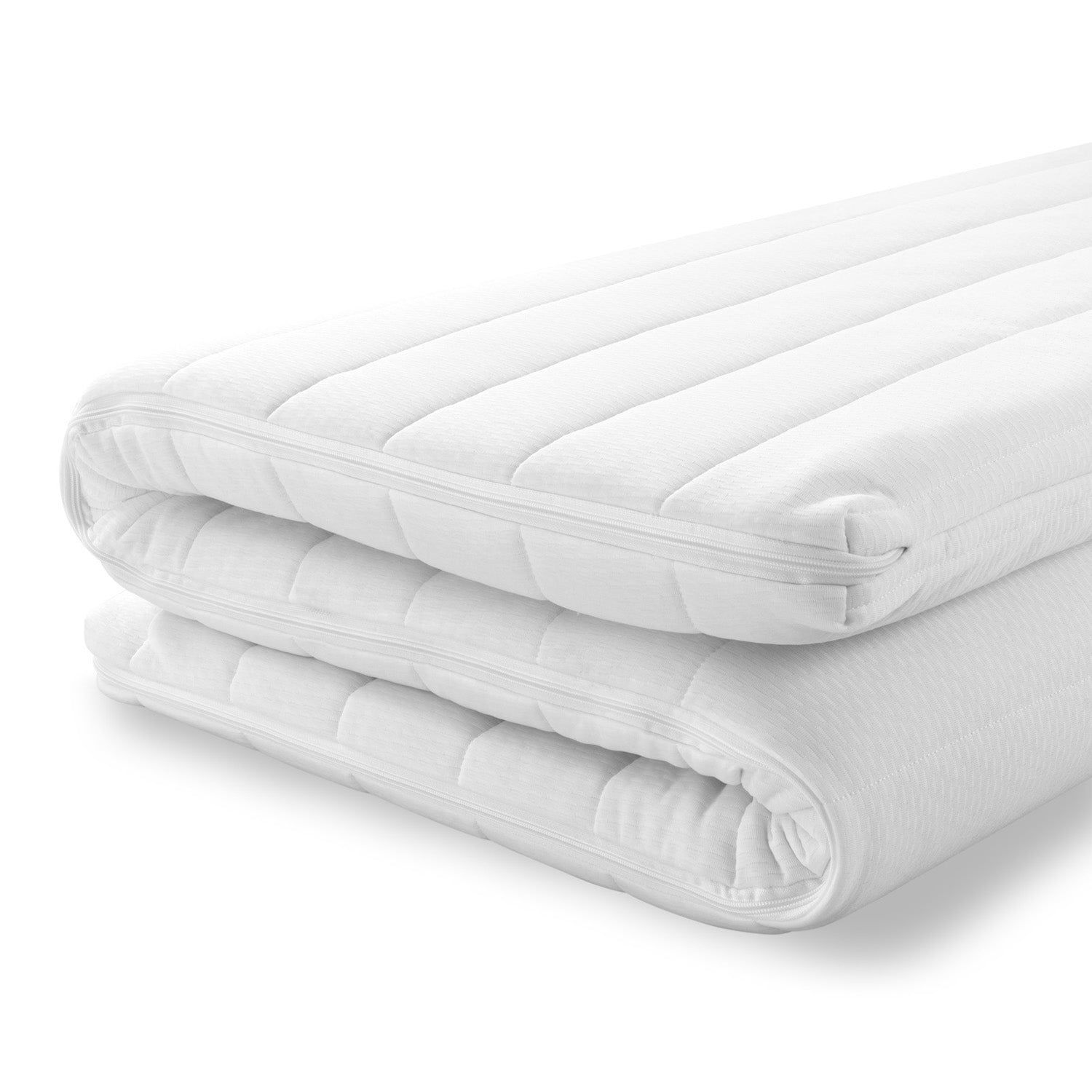 Cubrecolchón de 180x200 mm - Cubrecolchón de espuma de confort - Funda de microfibra - Cubrecolchón ortopédico suave - 5 cm de grosor