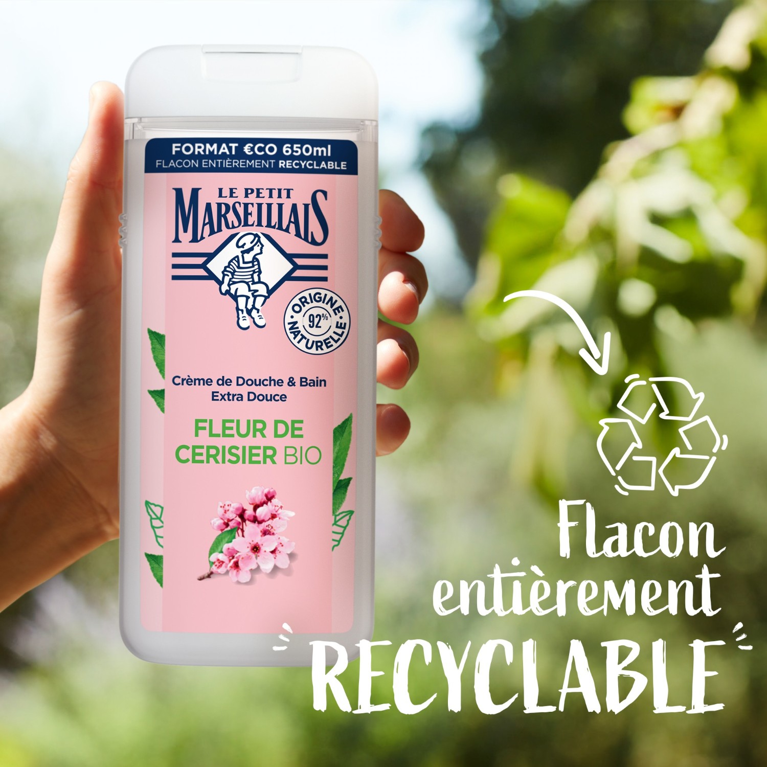Le Petit Marseillais DOUCHE EXTRA DOUXFLEUR DE CERISIER BIO