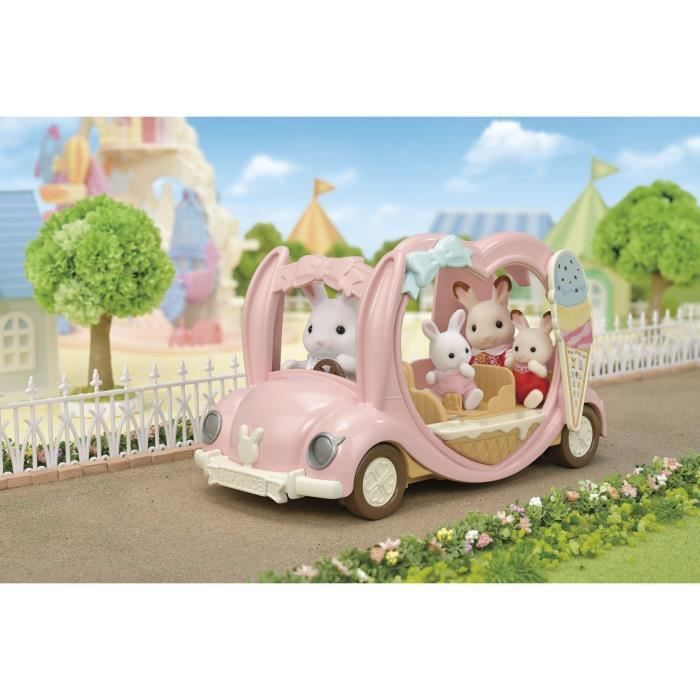 Il venditore di gelati - SYLVANIAN FAMILIES - 5651 - All'aperto - Rosa - Età 3+