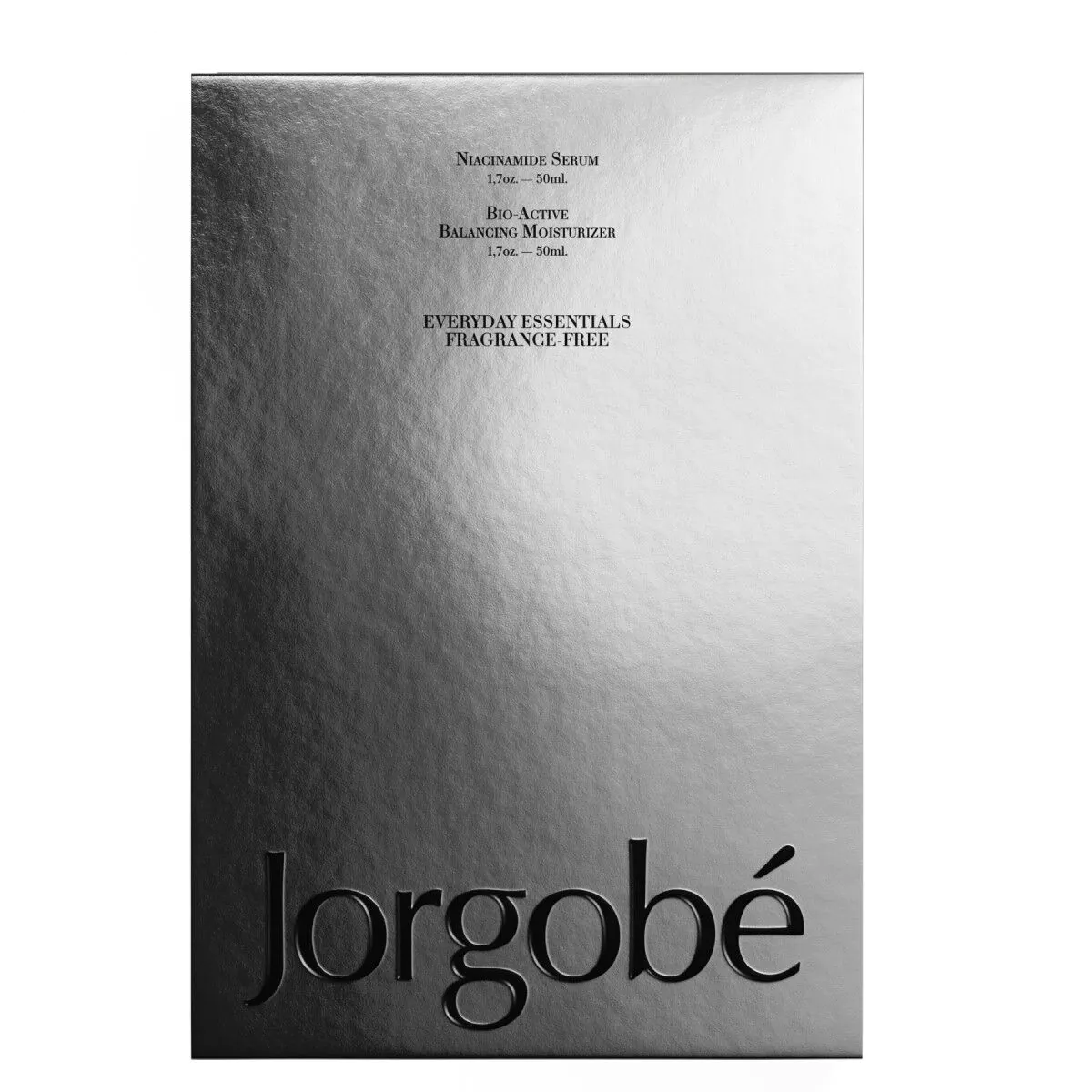 Jorgobé Everyday Essentials Fragrance Free Set (Niacinamide Serum + Bio-Active Balancing Moisturizer)