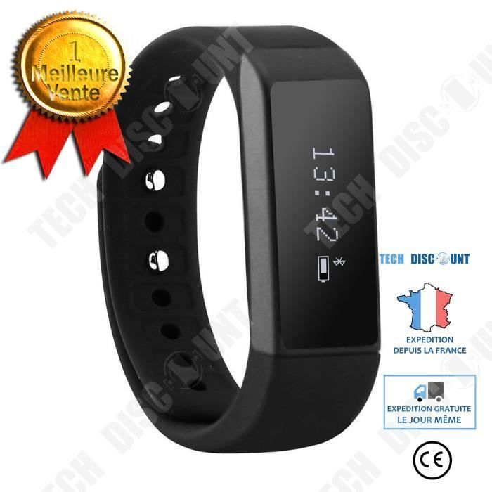 Connected Bracelet - TD® - I5 Plus - 0.91-inch OLED Screen - Multisport - Message Notifications