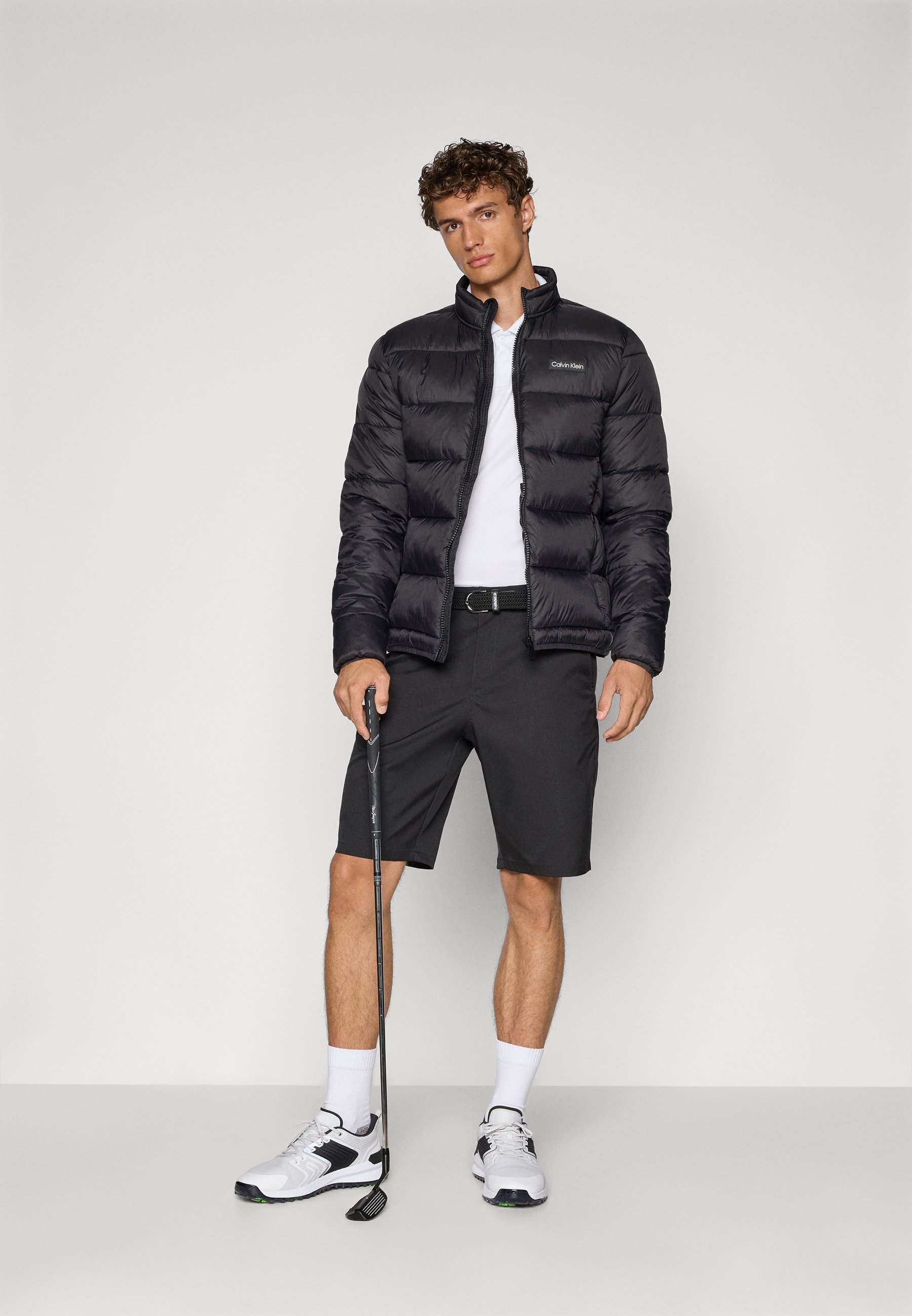 Calvin Klein Golf BROOKFIELD GEWATTEERDE JAS - Winterjas - zwart