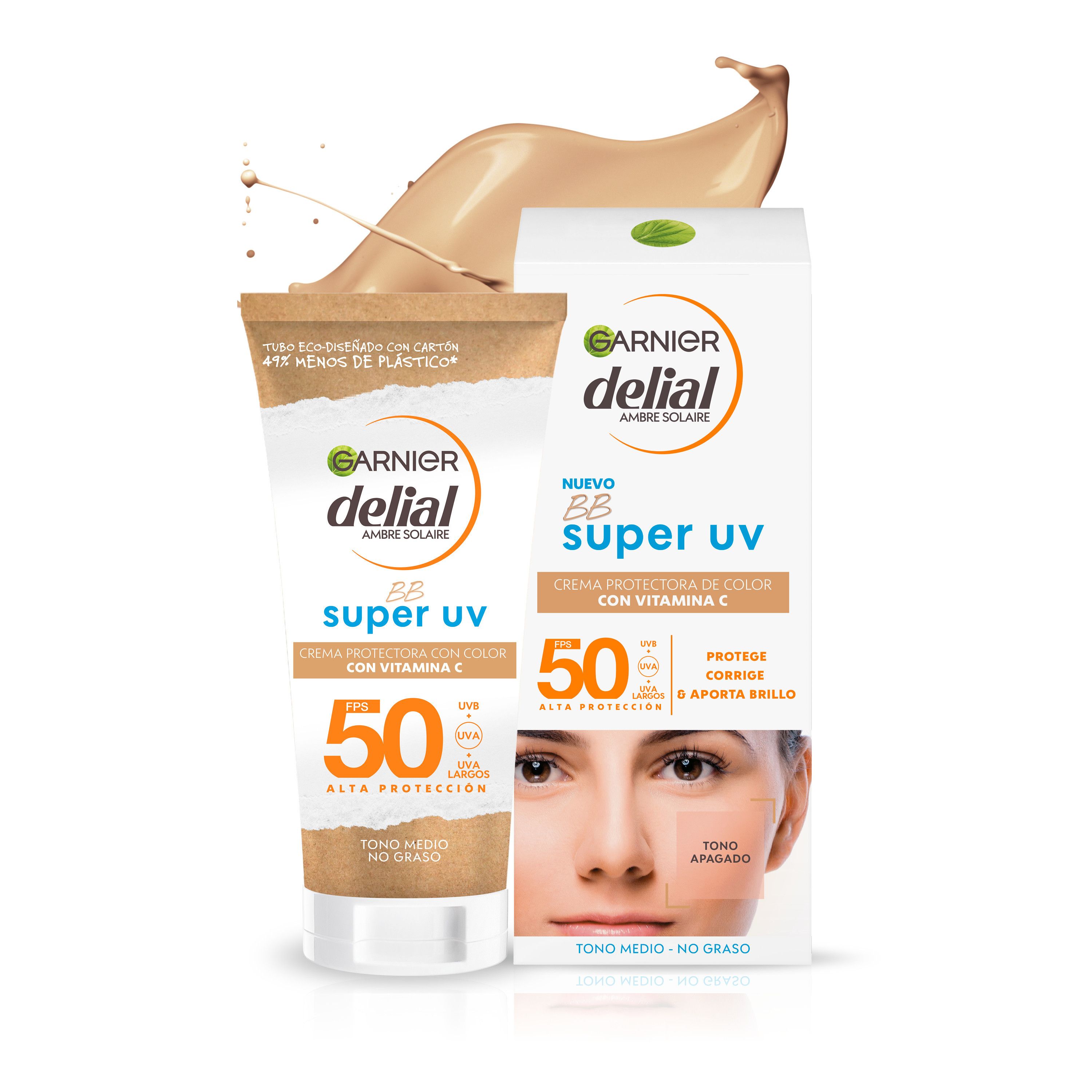 „Delial BB Sun“ su spalvota veido apsauga
