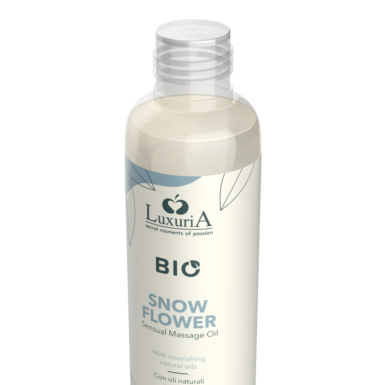 Luxuria Olio Vegetale Biologico Fiore di Neve Linea Intimo