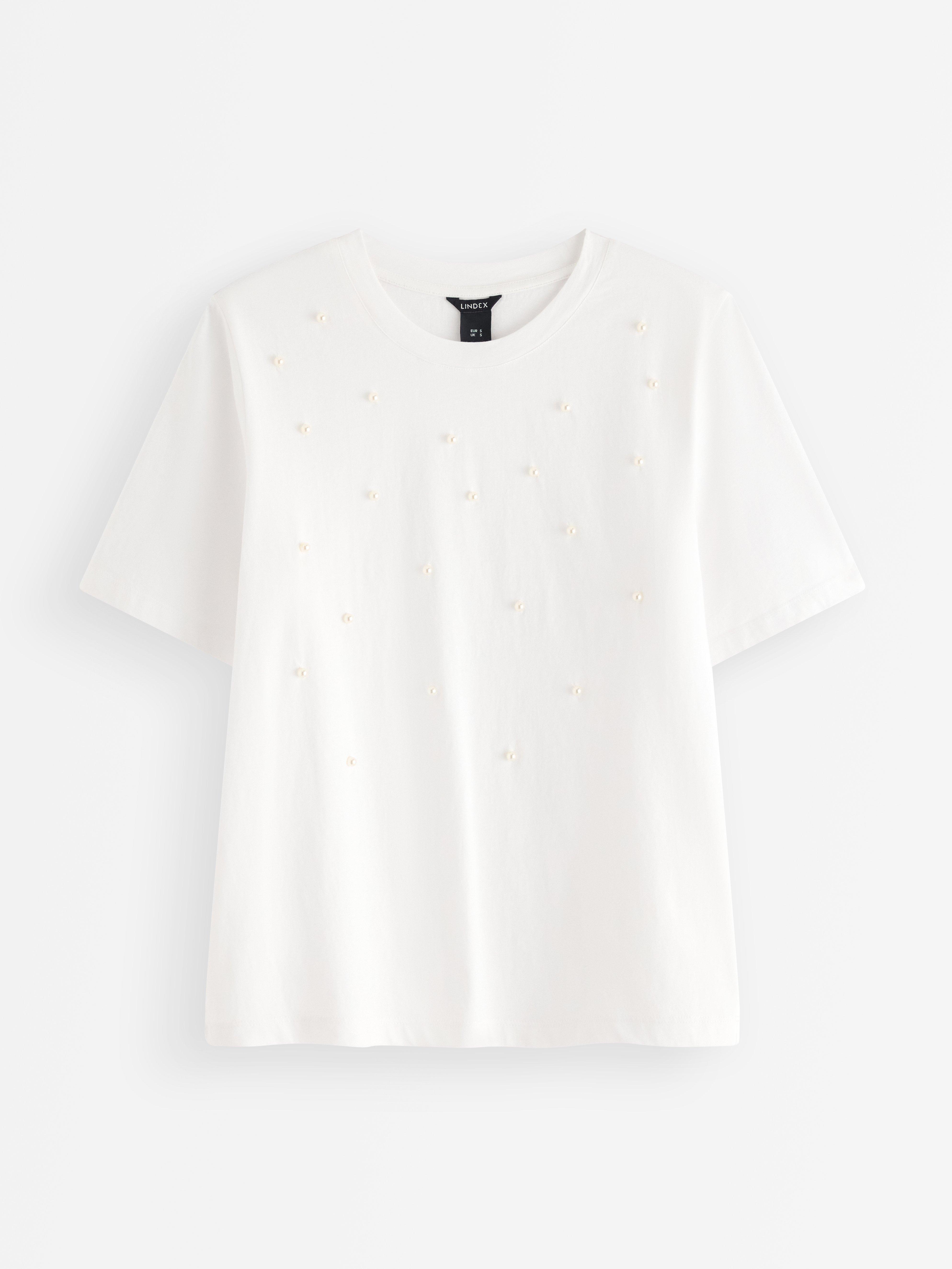 Camiseta con colores Blanco